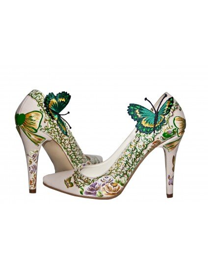 Pantofi pictati manual Beautiful - orice culoare